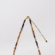 Classic Small Natural Stone Mix Beads Necklace