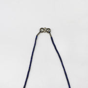 Distinctive 2mm Lapis Necklace
