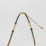 Simple Style Japanese porcelain beads MOP Necklace