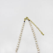 Fresh Water Pearl Lapis Necklace