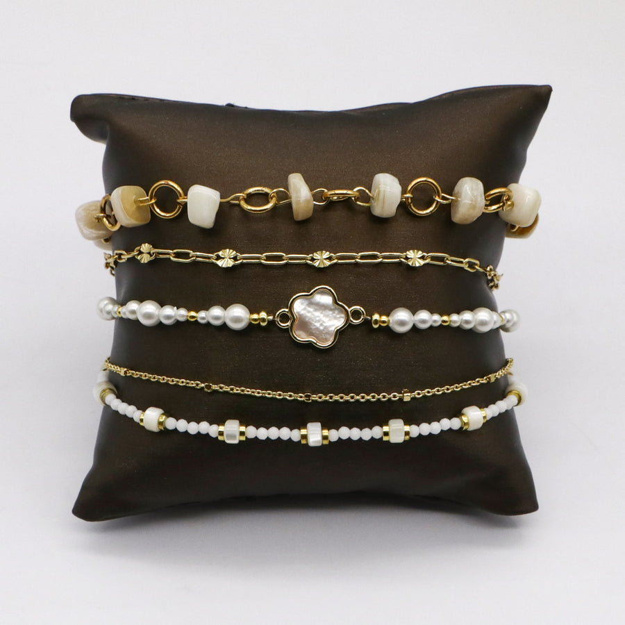 Fresh and Gentle Shell Bracelet [B146]