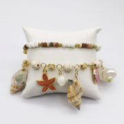 Alxa Abacus Beads Bracelet and Ocean Element Bracelet [B161]