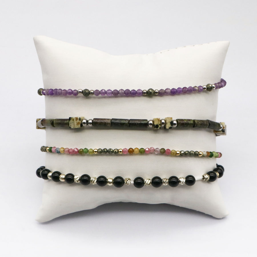 Exquisite Natural Stone Small Bead Bracelet [B167]