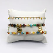 Boho Multicolor Stone Bracelet Set [B184]