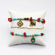 Bohemian Zang Nationality Ethnic Bracelet Bracelet Set [B192]