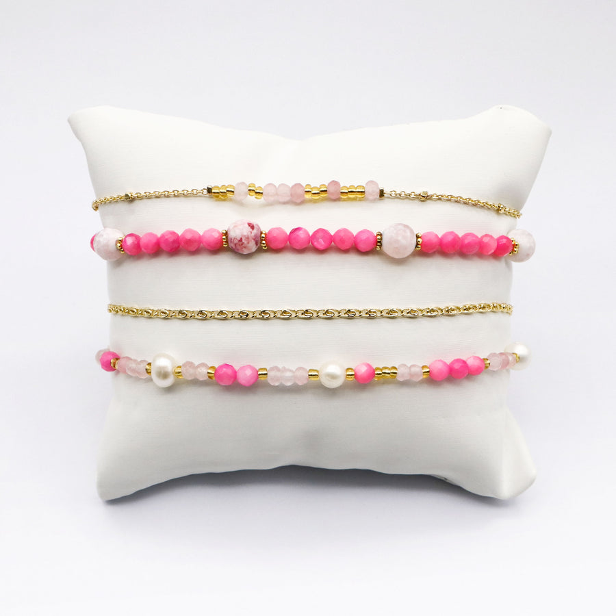 Classic Vibrancy Beaded Bracelet  [B203]