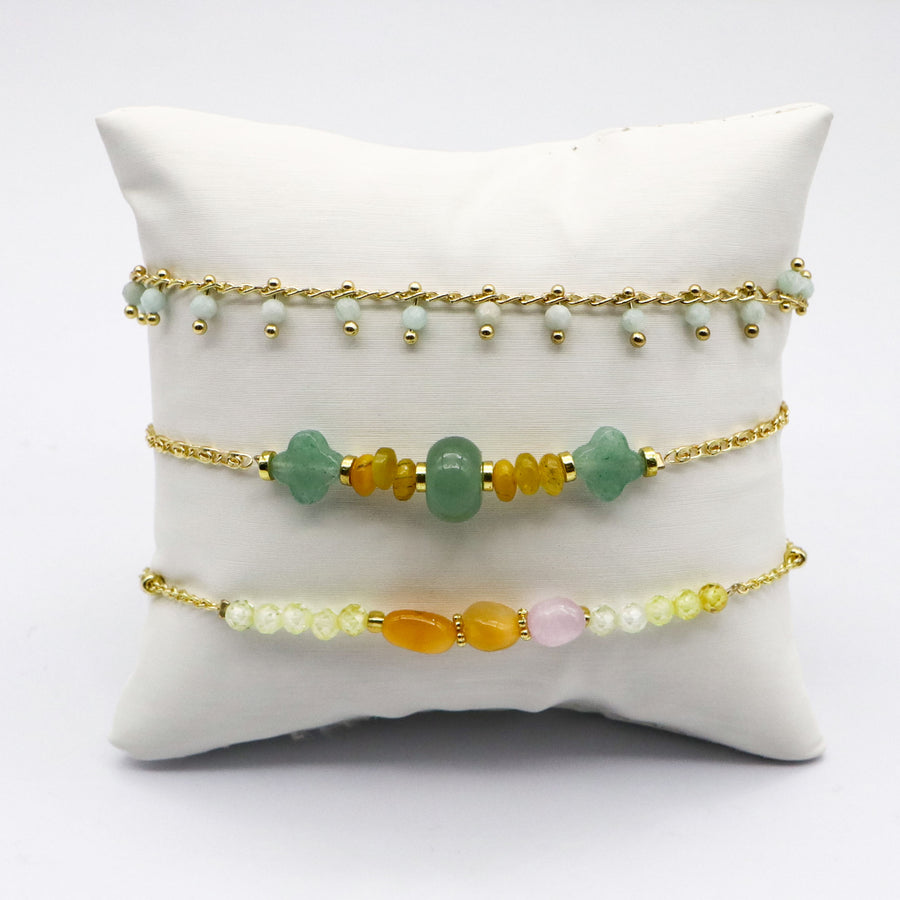 Simple and Fashionable Natural Stone Bracelet  [B214]