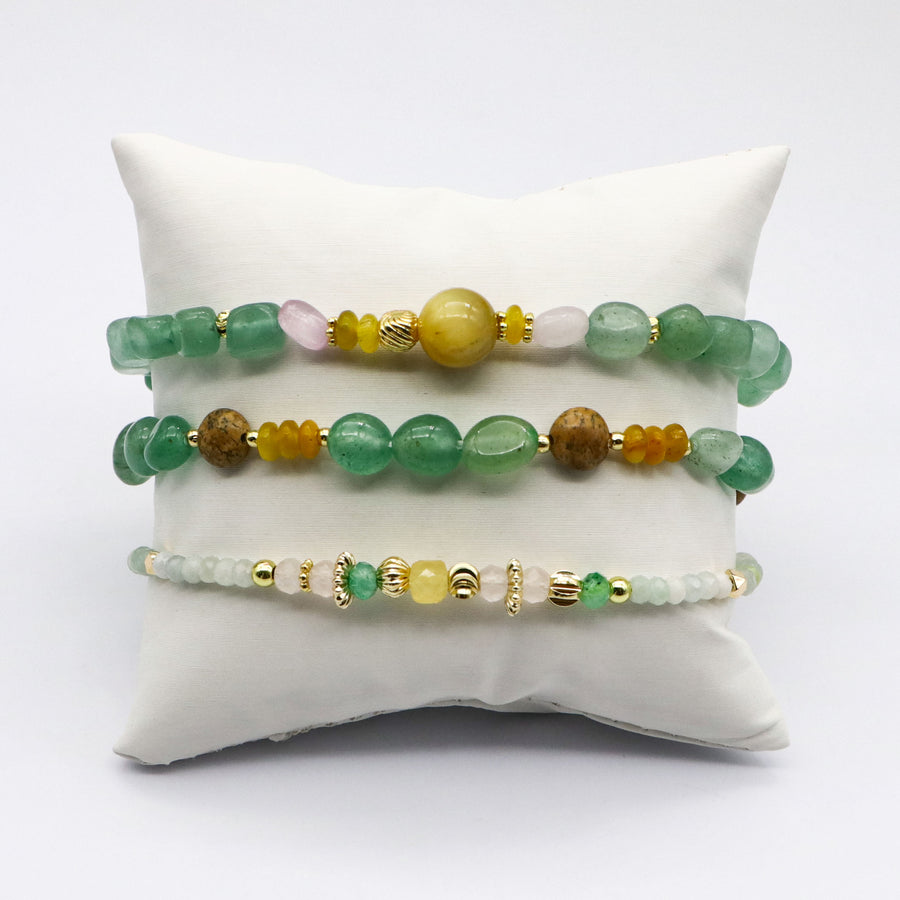 Boho Natural Inspired Bracelet Set  [B218]