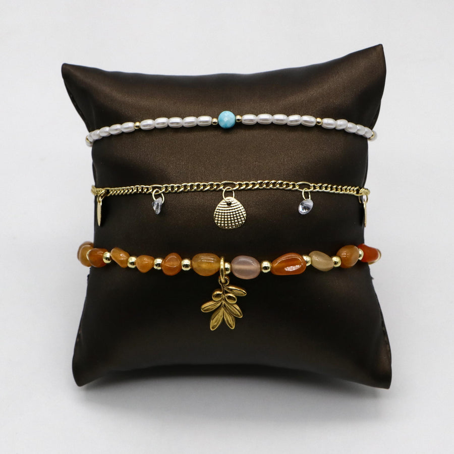 Bohemian Style Chain With Shell Bracelet