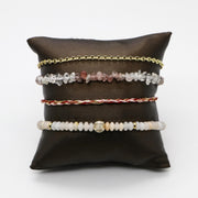 Bohemian Style Strawberry Quartz Bracelet
