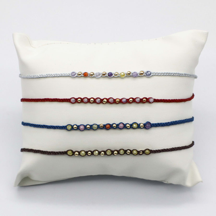 Extremely Fine Hand-woven Bracelet Set [B51]