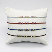 Extremely Fine Hand-woven Bracelet Set [B51]