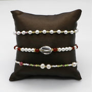 Boho Style Freshwater Pearls Bracelet Set