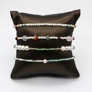 Bohemian Style Mix Stone Bracelet Set