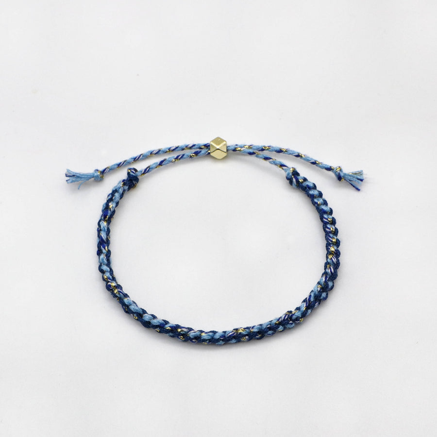 Boho Layered Yellow Beaded With Butterfly Bracelet