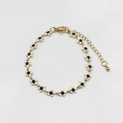 Office Lady Style Woven Tiger-eye Bracelets