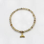 Pearl And Amethyst Bracelets