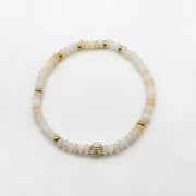 Bohemian Style Strawberry Quartz Bracelet