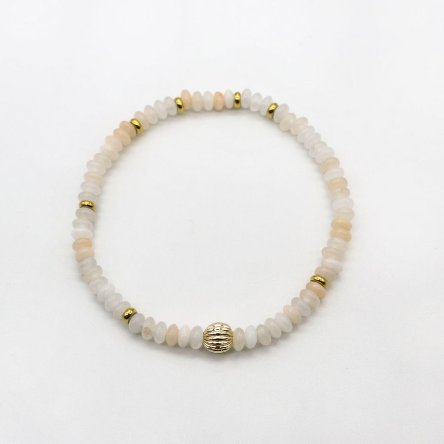 Bohemian Style Strawberry Quartz Bracelet