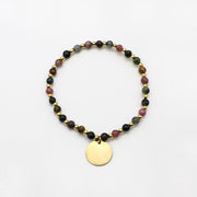 Bohemia Style Elegant White Woven Bracelet Set