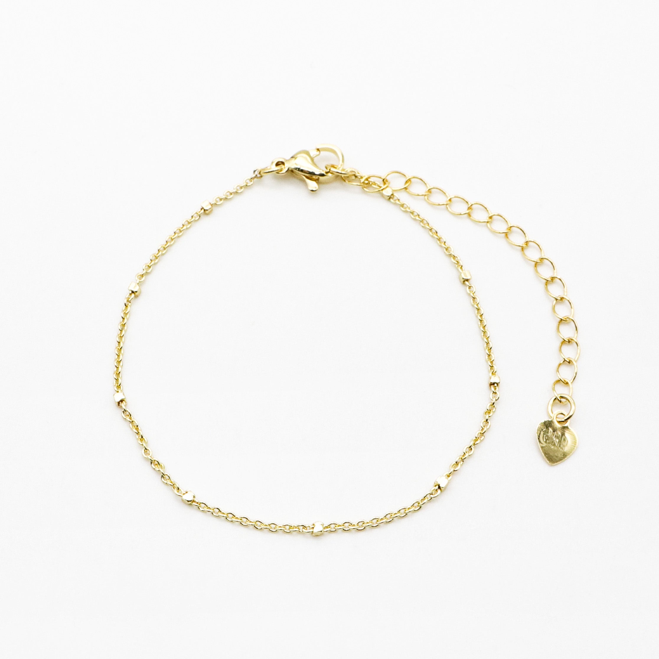 Elastic Natural Stone Bead Bracelet [B183]