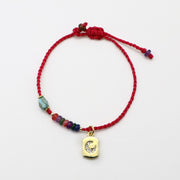 Boho Bracelet Set Natural Stone  Gold Layered Jewelry with Moon Charm for Lady [B115]