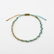 Bohemian style Delicate Woven Bracelet