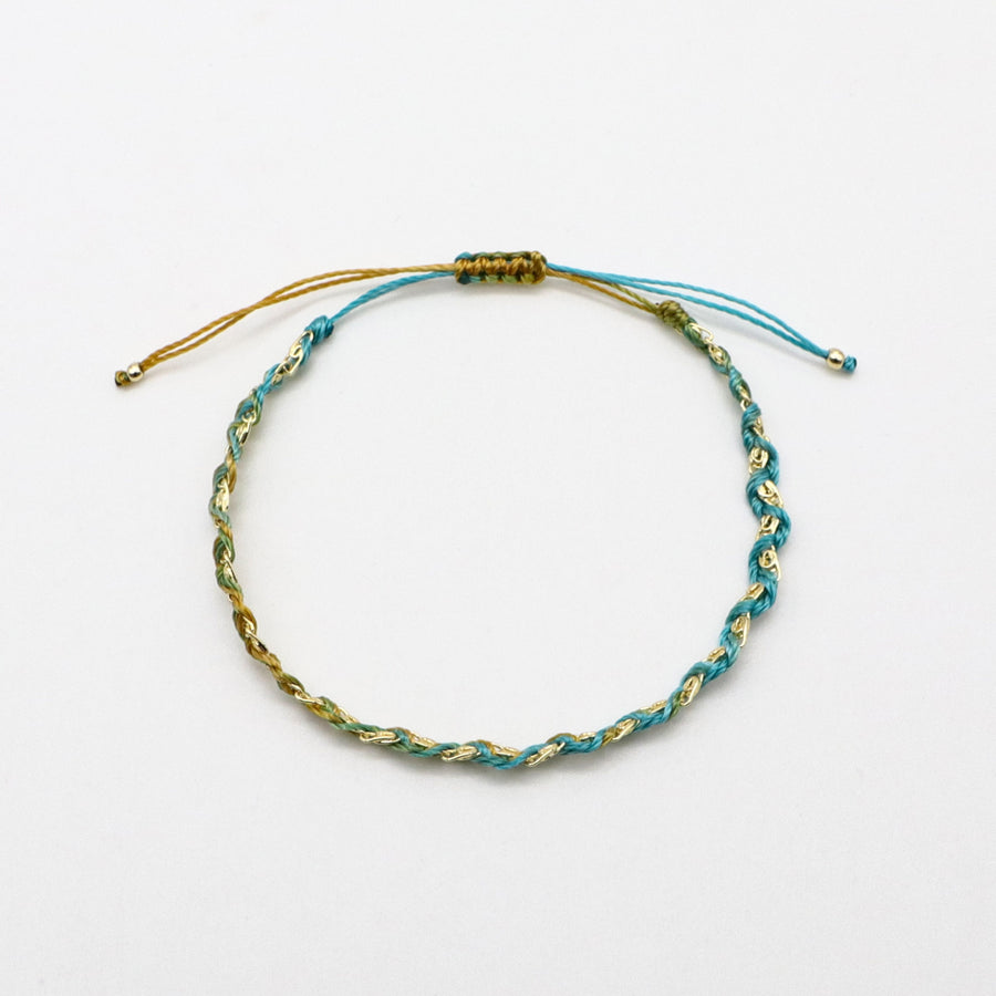 Bohemian style Delicate Woven Bracelet