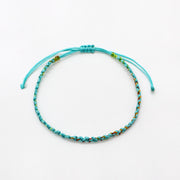 Bohemian Style Exquisite And Simple Woven Bracelet Set