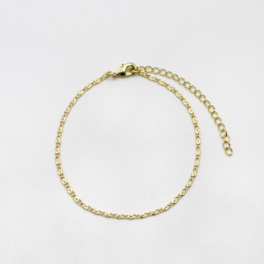 Bohemia CZ and Tiger Eye Bracelet   [B220]