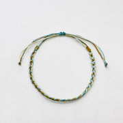 Bohemian Style Amazonite Handmade Woven Bracelet Set