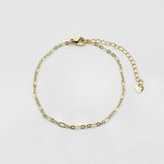 Minimalist Pearl and Smoky Quartz Stack Bracelet Set [B120]