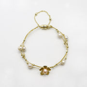 Luxurious And Elaborate Flower Handmade Woven Bracelet Set