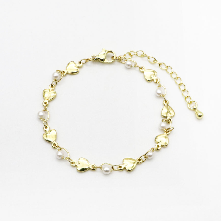 Boho Coastal Wanderer Layered Bracelet Set with Natural Shell and Stone [B160]