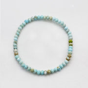 Boho Layered Yellow Beaded With Butterfly Bracelet