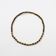 Simple Style Small Bead Luxurious Bracelet Set