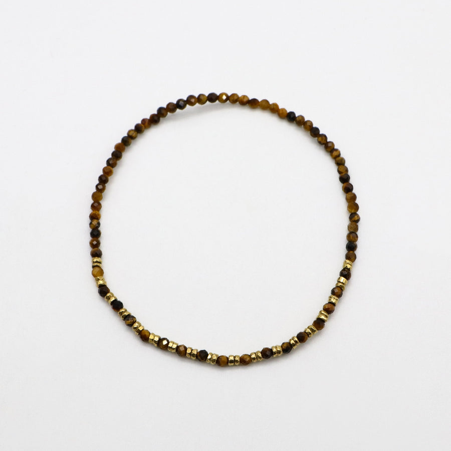 Simple Style Small Bead Luxurious Bracelet Set