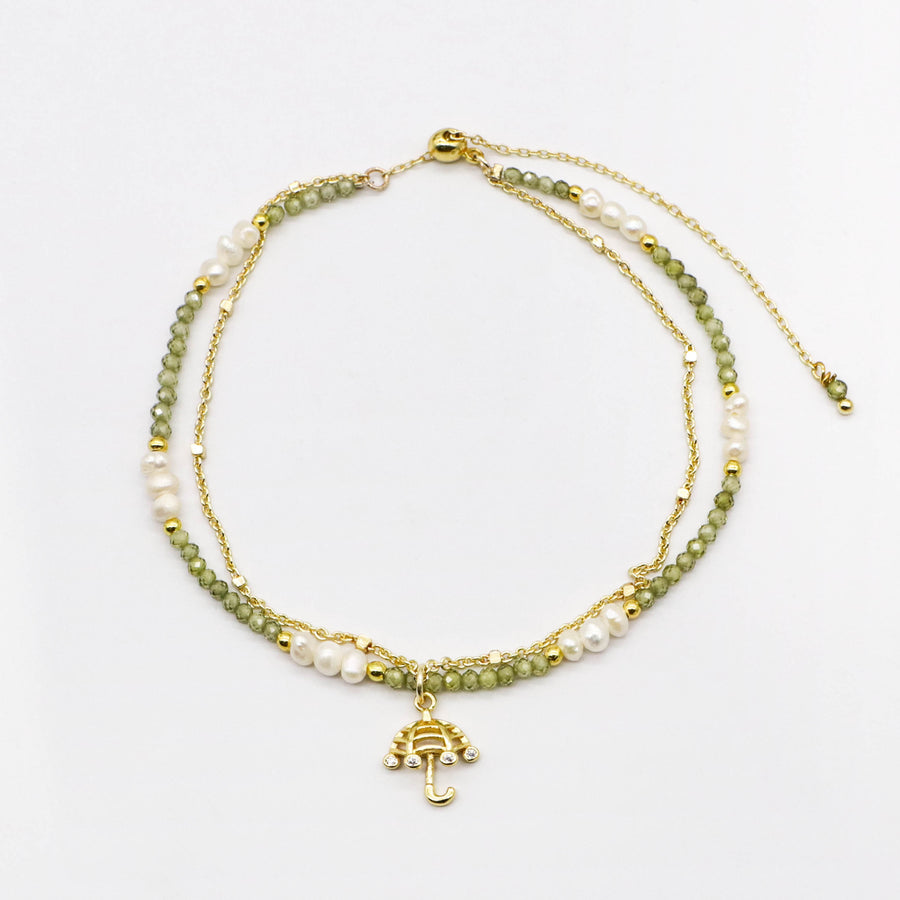 Luxurious Style Pearl With Chain Bracelet Set [B50]