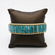 Bohemian Style Jade Hematite Hand-woven Bracelet