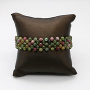Bohemian Style Natural Stone Hand-woven Wristband