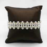 Ballet Style Luxury Mop Pearl Hand-woven Wristband
