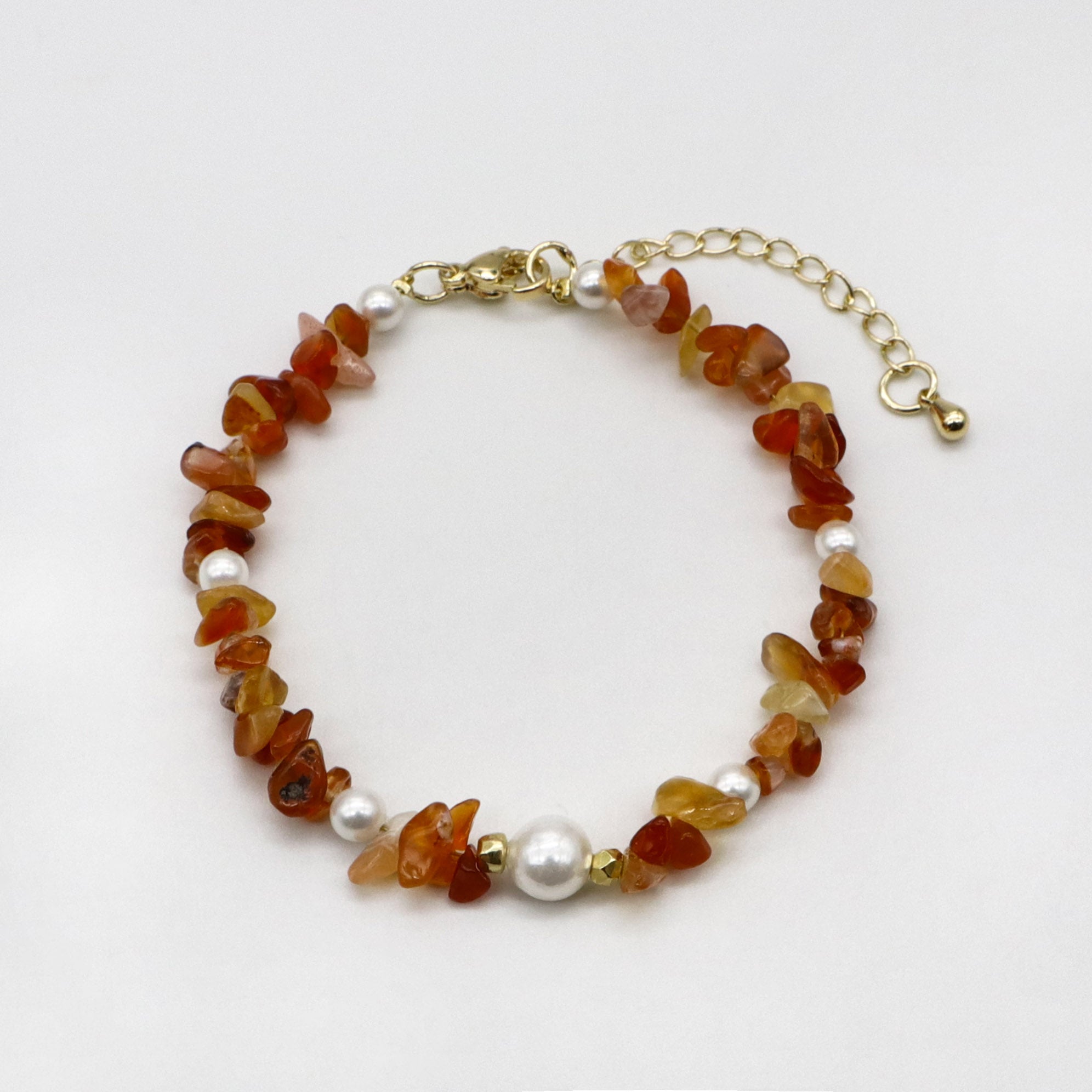 Luxurious Style Rose Quartz Woven Bracelet Set