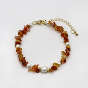 Luxurious Style Rose Quartz Woven Bracelet Set