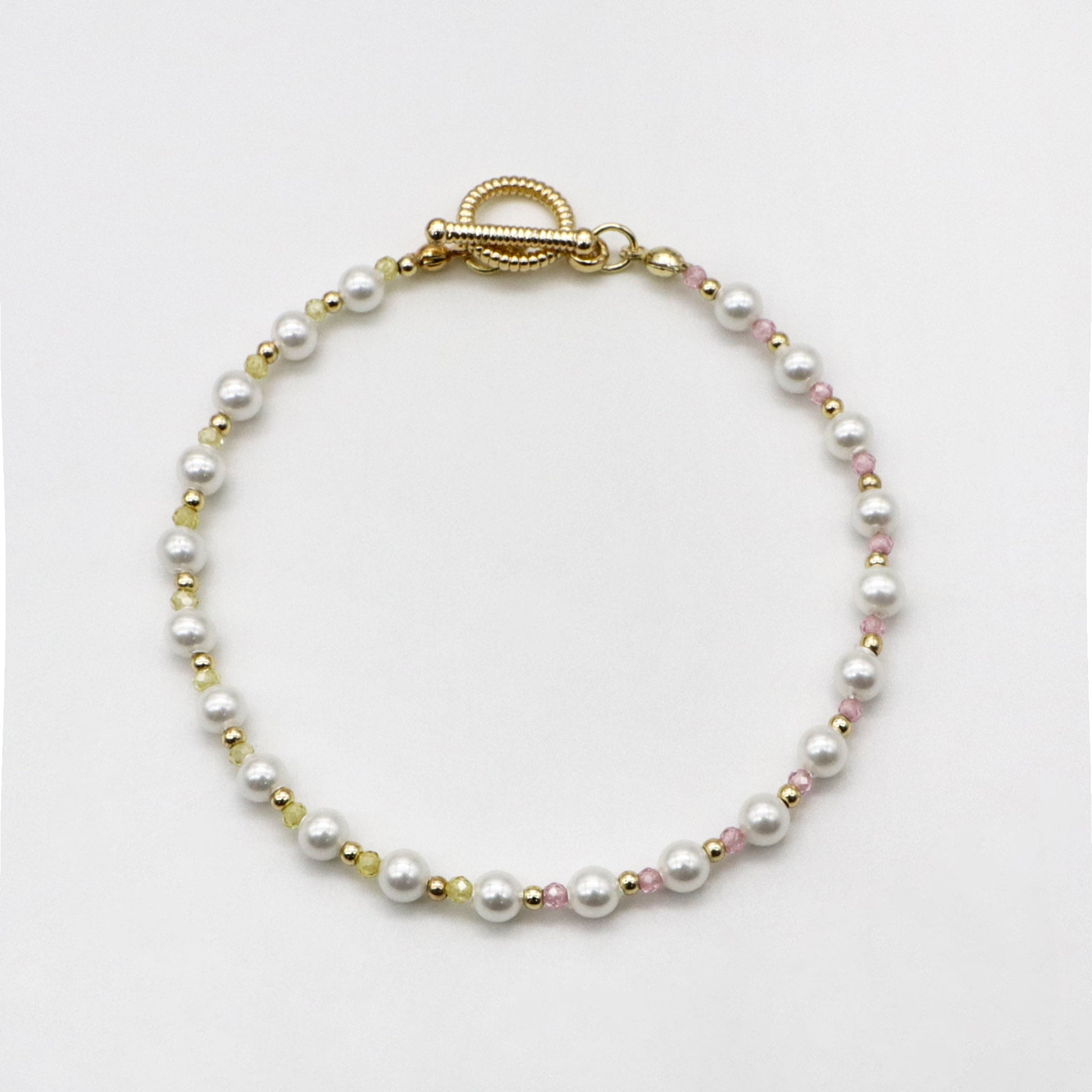 Boho Style Freshwater Pearls Bracelet Set