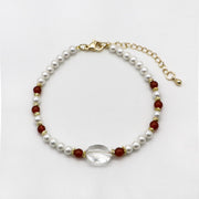 Boho Style Freshwater Pearls Bracelet Set