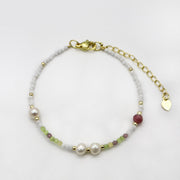 Boho Style Freshwater Pearls Bracelet Set