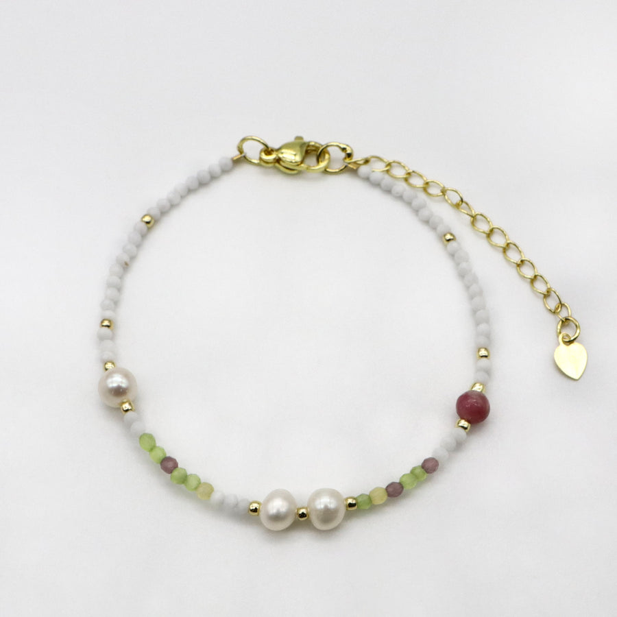 Boho Style Freshwater Pearls Bracelet Set