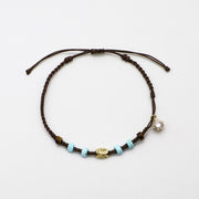 Old-growth Forest Style Mix Stone Bracelet Set