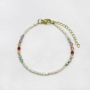 Bohemian Style Mix Stone Bracelet Set
