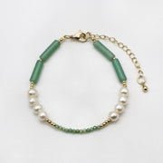 Bohemian Style Mix Stone Bracelet Set